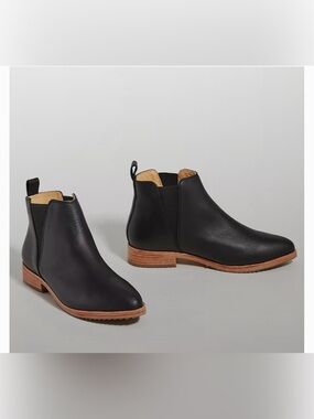 NWOB Nisolo Everyday Chelsea Boots US 8 black leather ankle bootie